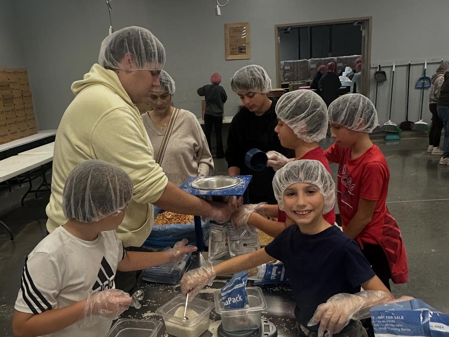St-Nec-Web-Stewardship-Time-And-Talents-A Parishioners serving together at St. Nectarios