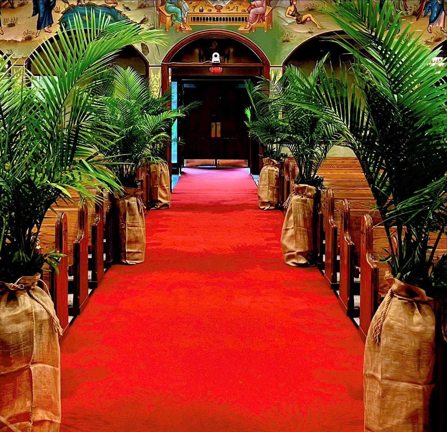 A wedding at St. Nectarios